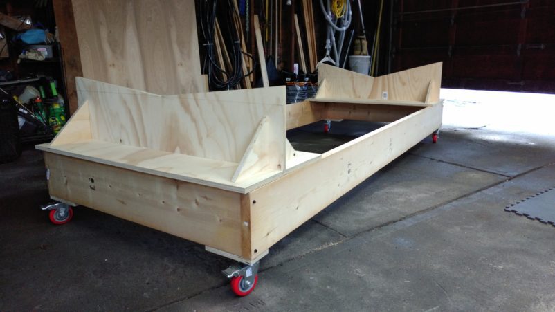 Building a 2025 boat cradle