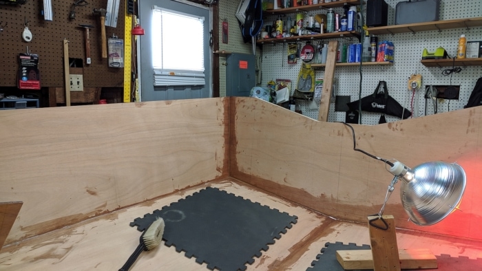 Transom Gaps Epoxy Filled